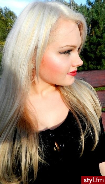 Blond Rozpuszczone Proste Na co dzień Długie Fryzury