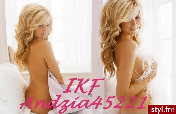 Heidi Klum - Kręcone Na co dzień Średnie Fryzury