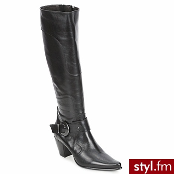 Fidji BUTY KIRAL Black - Kozaki Buty Moda