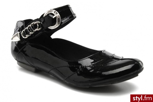 Regard BALERINKI RIA BY REGARD (Czarny) - Balerinki Buty Moda