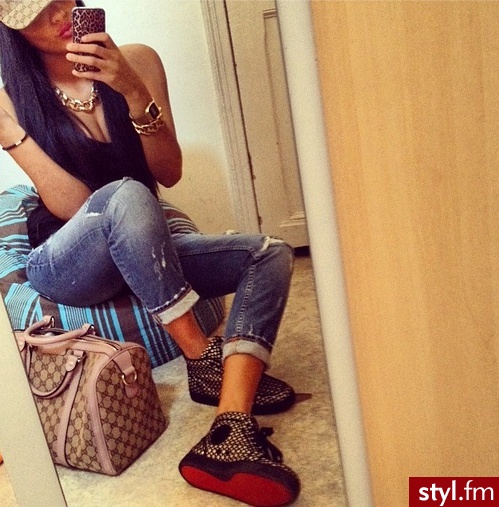 Jeansy Spodnie Moda