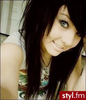 EMO Alternatywne Średnie Fryzury