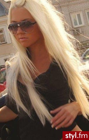 Blond Rozpuszczone Proste Na co dzień Długie Fryzury