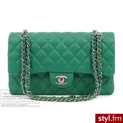 CHANEL - Authentic Chanel Perforated Medium Flap Shoulder Ba... - Polyvore. Pobrano ze strony: http://www.polyvore.com/chanel_authentic_chanel_perforated_medium/thing?id=17118320 - Pozostałe Torebki Moda