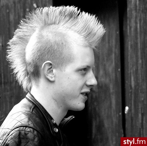 Punk Rock Alternatywne Średnie Fryzury