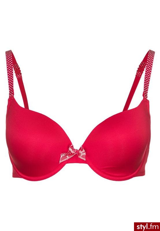 Lingadore DAILY Biustonosz pushup czerwony (1109-2) - Biustonosze Bielizna Moda
