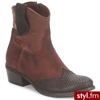 Janet Janet BUTY MERCE BORDEAUX - Pozostałe Buty Moda
