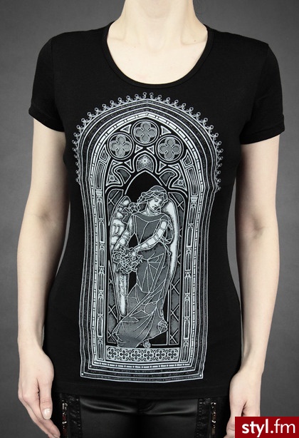 Goth - anioł - Bluzki Ciuchy Moda