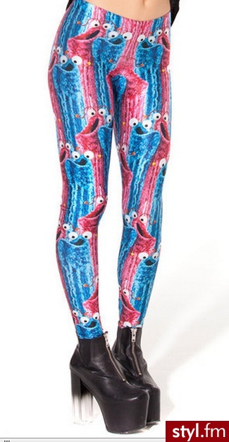 Leginsy Spodnie Moda
