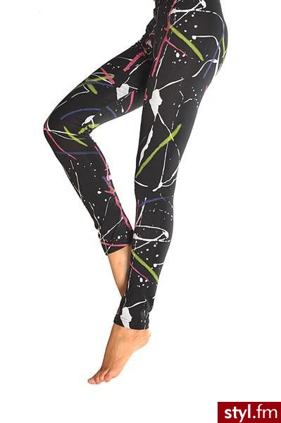 Leginsy Spodnie Moda