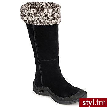 Merrell BUTY CHARDONEL Black - Kozaki Buty Moda