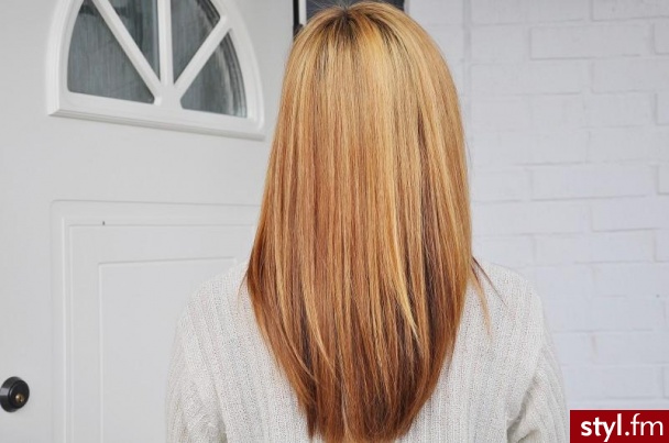 Blond Rozpuszczone Proste Na co dzień Średnie Fryzury