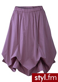 Bonprix Spódnica lawendowy 903557_14403 Spódnice eleganckie Odcienie fioletu - Pozostałe Spódnice Moda
