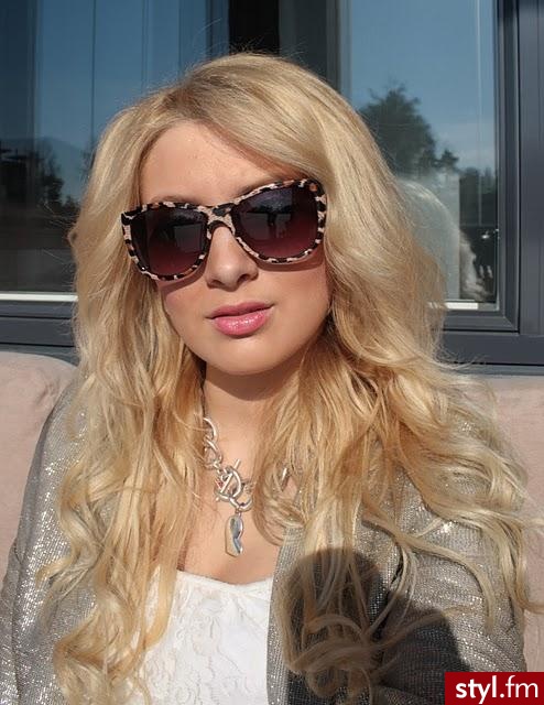 okulary - Nakrycia głowy Dodatki Moda