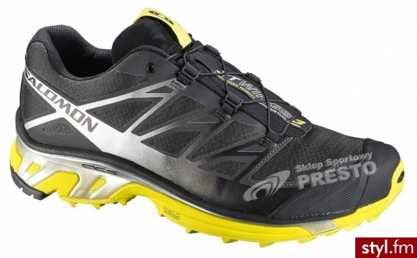 Salomon Buty biegowe trailowe męskie XT Wings 3 pomarańczowy Sportowe Czarny - Sportowe Buty Moda
