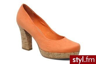 Tamaris CZÓŁENKA DARTONI BY (Pomarańczowy) - Czółenka Buty Moda