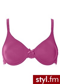 Bonprix Biustonosz jeżynowy 917985_19288 - Biustonosze Bielizna Moda