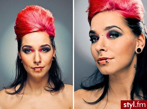 Punk Rock Alternatywne Średnie Fryzury