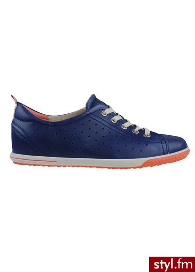 ECCO Buty sportowe spin lace niebieski - Sportowe Buty Moda