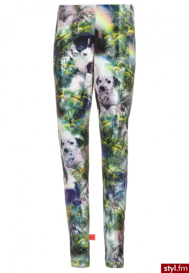 Molo NIKI Legginsy kolorowy (12330133) - Leginsy Spodnie Moda