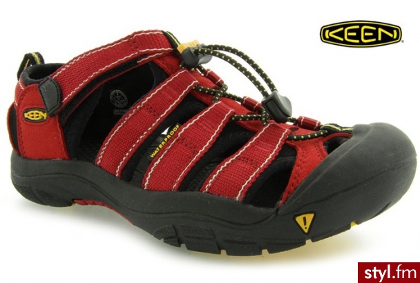Keen SANDAŁY NEWPORT H2 YOUTH CARNELIAN - Sandały Buty Moda