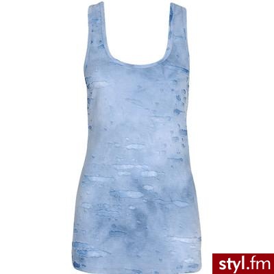 Tie Dye Hole Tank - Forever21 - Polyvore. Pobrano ze strony: http://www.polyvore.com/tie_dye_hole_tank/thing?id=15324217 - Pozostałe Ciuchy Moda