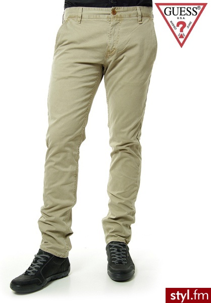 Guess SPODNIE JEANS MYRON PANT - Leginsy Spodnie Moda