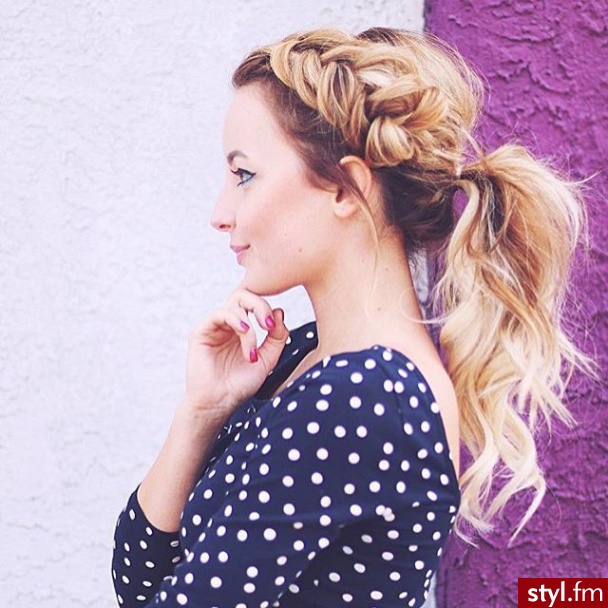 Blond Upięcie Kręcone Na co dzień Długie Fryzury