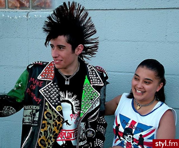 Punk Rock Alternatywne Średnie Fryzury