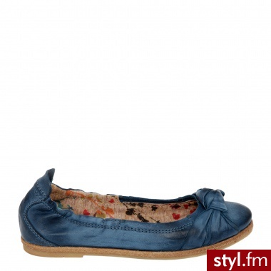 Venezia BALERINY 645116 BLUETT - Balerinki Buty Moda