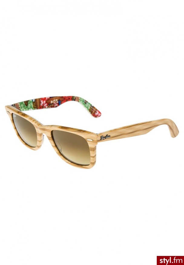 Ray Ban ORIGINAL WAYFARER Okulary przeciwsłoneczne brązowy (0RB2140) - Okulary Dodatki Moda