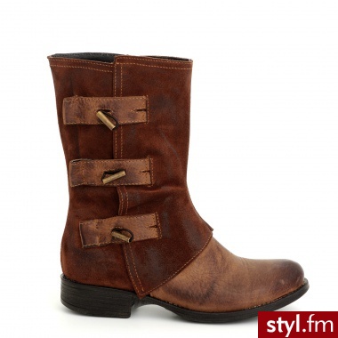 Venezia BOTKI 3090 N+C CUOI - Botki Buty Moda