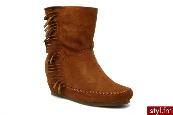 Ash PÓŁBUTY I BOTKI SIOUX BY ASH (Brązowy) - Botki Buty Moda