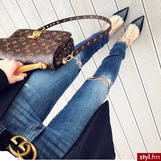 Jeansy Spodnie Moda