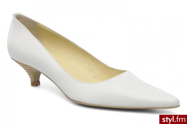 Georgia Rose CZÓŁENKA AMISI BY GEORGIA ROSE (Biały) - Czółenka Buty Moda