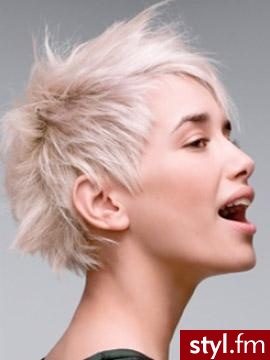  - Blond Punk Rock Alternatywne Krótkie Fryzury