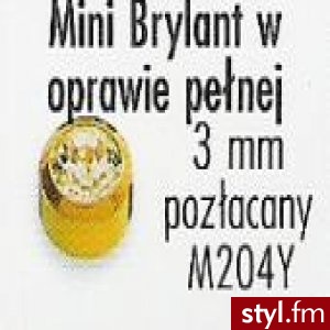 MINI BRYLANT W OPRAWIE PEŁNEJ - Modyfikacje ciała