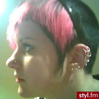 Punk Rock Alternatywne Średnie Fryzury