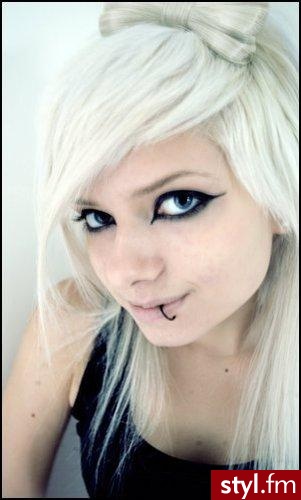 Średnie Fryzury