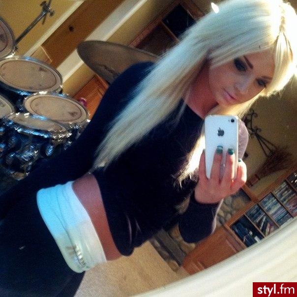 Blond Rozpuszczone Proste Na co dzień Długie Fryzury