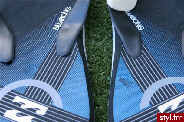 Klapki Billabong Cut It Sandal 2012 44 Blue - Męskie - Klapki Buty Moda