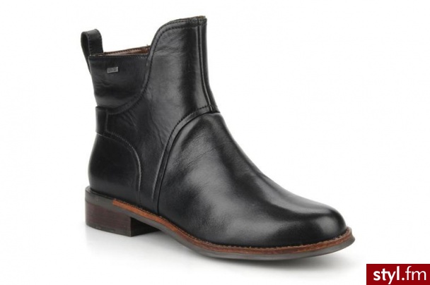 Clarks PÓŁBUTY I BOTKI MARA BAY GTX BY CLARKS (Czarny) - Botki Buty Moda