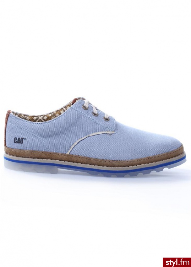 CATERPILLAR Półbuty cormac denim - Półbuty Buty Moda