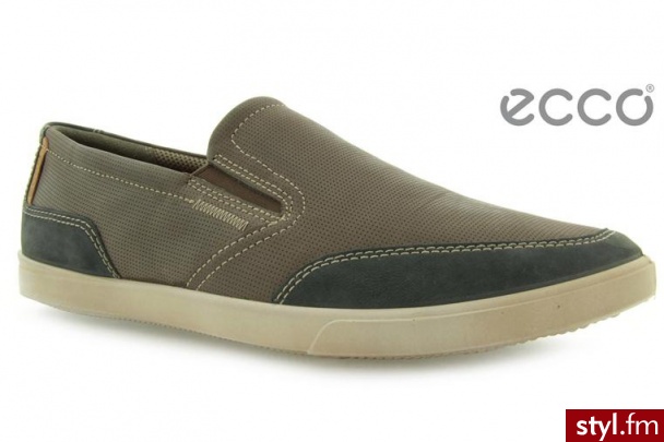 Ecco PÓŁBUTY Collin Moonless Dark Clay Basalt - Półbuty Buty Moda
