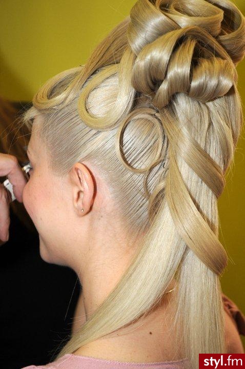 Blond Upięcie Proste Na co dzień Długie Fryzury