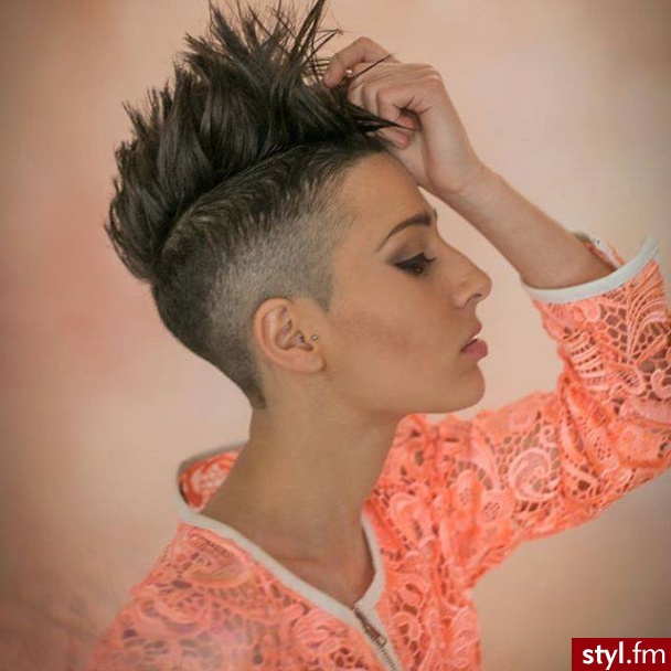 Punk Rock Alternatywne Krótkie Fryzury