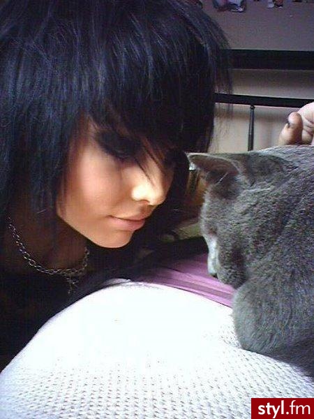 EMO Alternatywne Średnie Fryzury