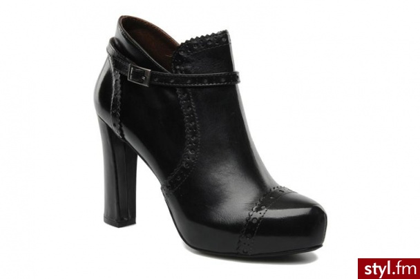 Tosca Blu Shoes PÓŁBUTY I BOTKI AMBRA BY TOSCA BLU SHOES (Czarny) - Botki Buty Moda