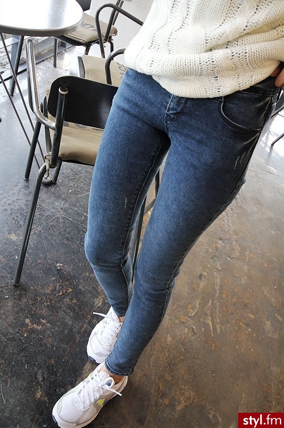 Jeansy Spodnie Moda
