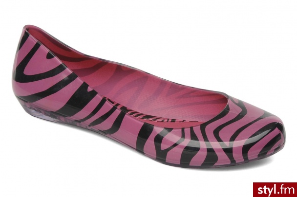 Mel Balerinki Strawberry by (Różowy) - Balerinki Buty Moda